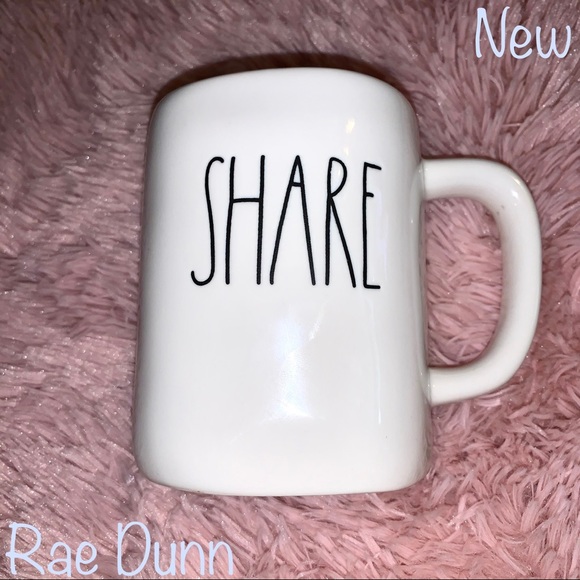 Rae Dunn Other - Rae Dunn SHARE Mug, Artisan Collection